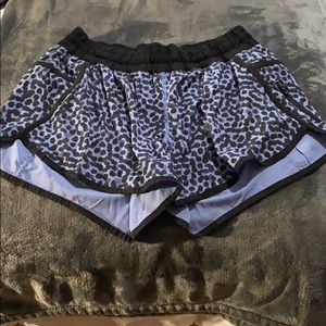 Lululemon athletic shorts.